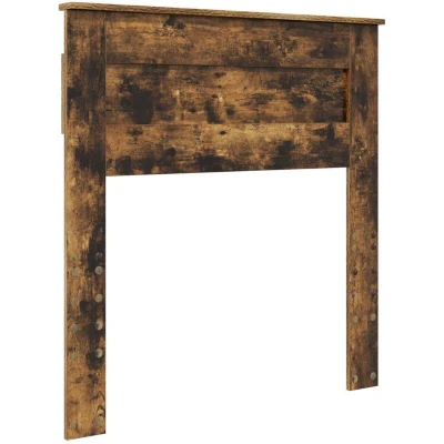 Attēls vidaXL Headboard Smoked Oak Engineered wood