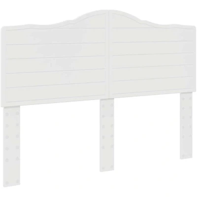 Attēls vidaXL Headboard Gloss White Engineered wood