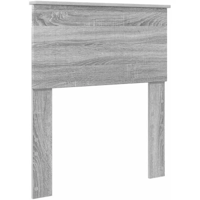 Attēls vidaXL Headboard Grey Sonoma Engineered wood