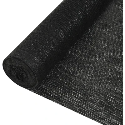 Attēls vidaXL Privacy Net Black 1.2x50 m HDPE 195 g/m²