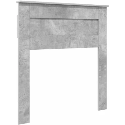 Attēls vidaXL Headboard Concrete Grey Engineered wood