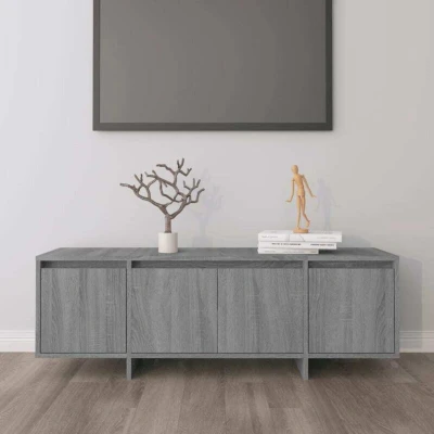 Attēls VidaXL TV Skapis Pelēks Sonoma 120x30x40,5 cm Inženētā koksne