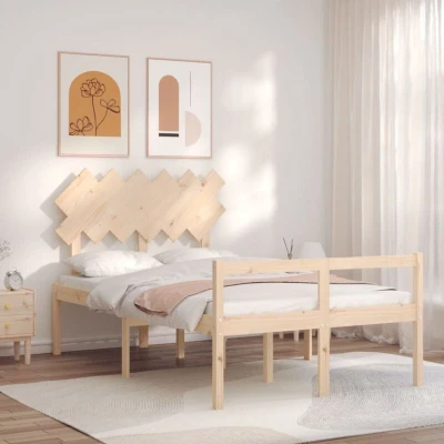 Attēls vidaXL Senior Bed without Mattress Double Solid Wood