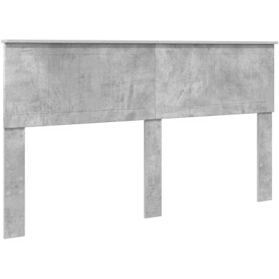 Attēls vidaXL Headboard Concrete Grey Engineered wood