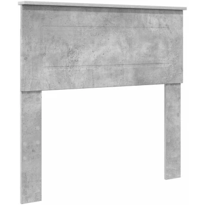 Attēls vidaXL Headboard Concrete Grey Engineered wood