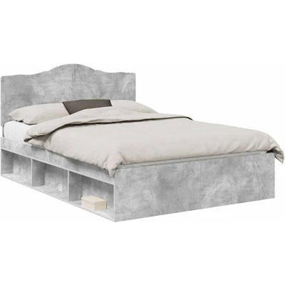 Attēls vidaXL Bed Frame with Headboard Concerte 160 x 200 cm Solid Pine Wood