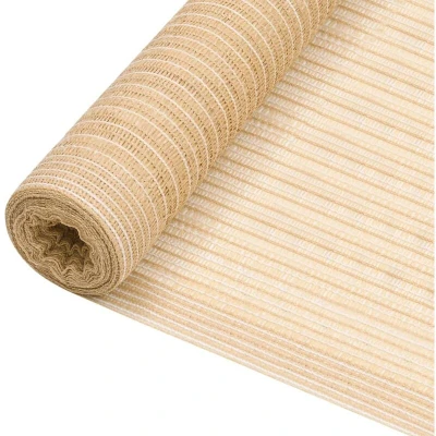 Attēls vidaXL Privacy Net Beige 2x50 m HDPE 150 g/m²