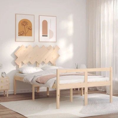 Attēls vidaXL Senior Bed without Mattress Small Double Solid Wood