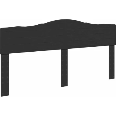 Attēls vidaXL Headboard Black Oak Engineered wood